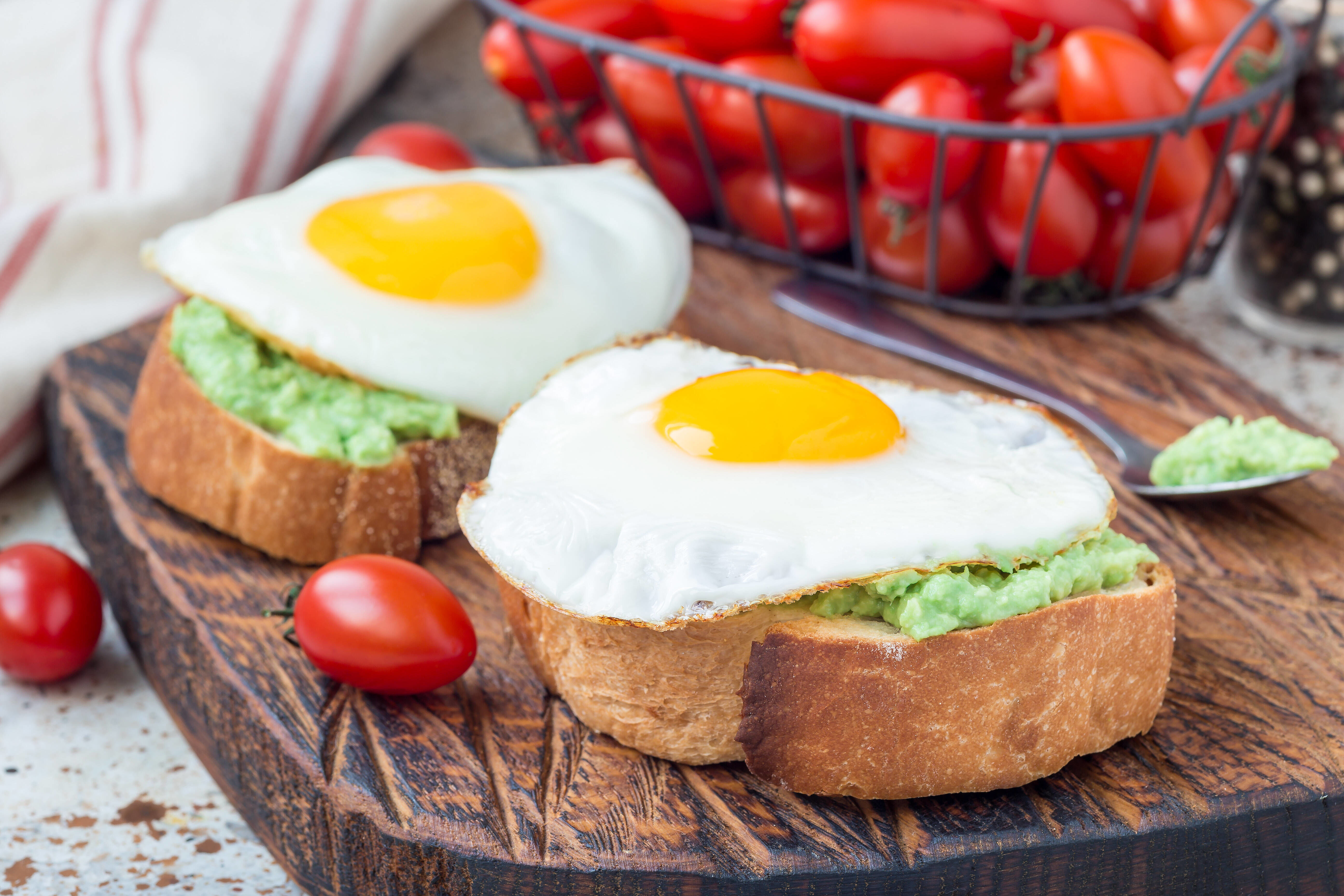 Pesto Fried Eggs on Toasted Sourdough Vision Personal Training